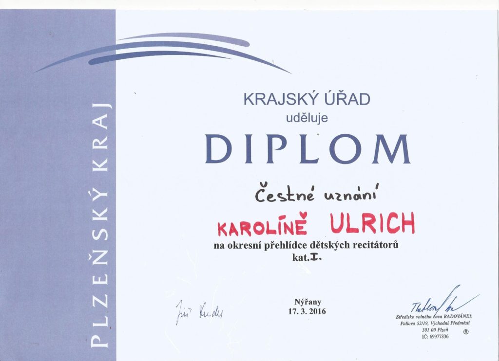 Diplom Karolka